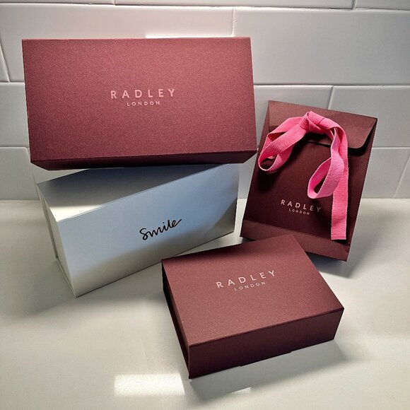 RADLEY LONDON Handbags - Radley London Gift Boxes - Lot of 96 boxes - 4 types